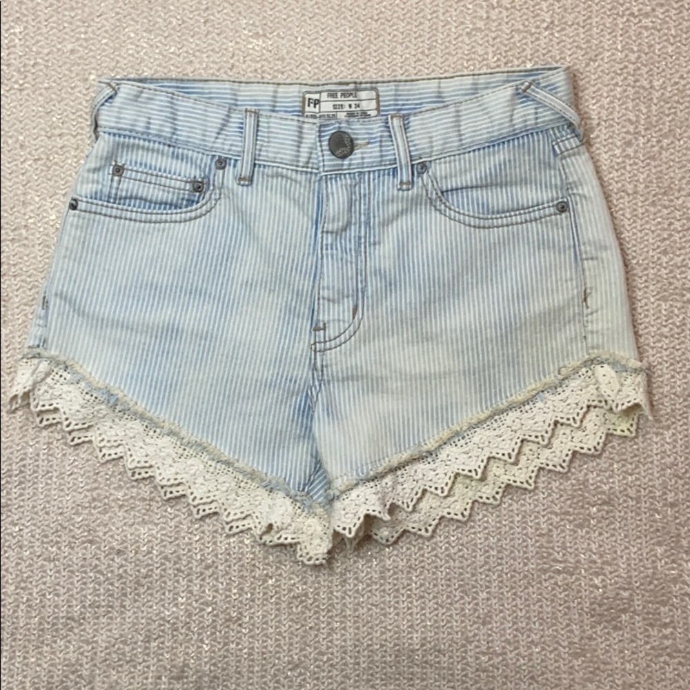 Free People Hi Rise Shorts